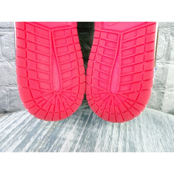 Air Jordan 1 Low SE GS White/Game Royal-White Youth 7Y Women 8.5 VNDS Excellent - Picture 14 of 16